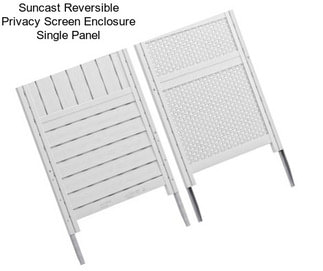 Suncast Reversible Privacy Screen Enclosure Single Panel