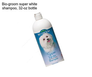 Bio-groom super white shampoo, 32-oz bottle
