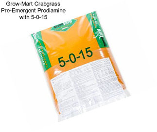 Grow-Mart Crabgrass Pre-Emergent Prodiamine with 5-0-15