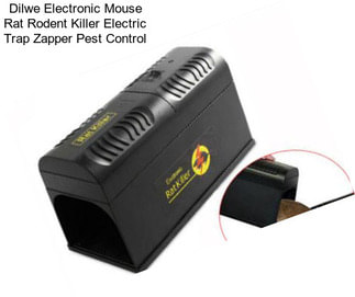 Dilwe Electronic Mouse Rat Rodent Killer Electric Trap Zapper Pest Control