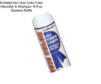 Exhibitor\'stm Quic Color Color Intensifier & Shampoo 16 fl oz Squeeze Bottle