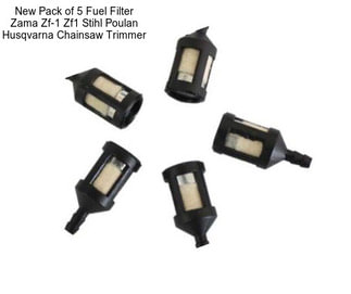 New Pack of 5 Fuel Filter Zama Zf-1 Zf1 Stihl Poulan Husqvarna Chainsaw Trimmer