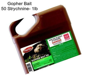 Gopher Bait 50 Strychnine- 1lb