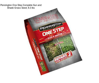 Pennington One Step Complete Sun and Shade Grass Seed; 8.3 lbs