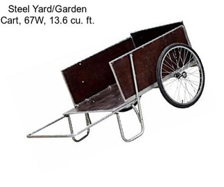 Steel Yard/Garden Cart, 67\