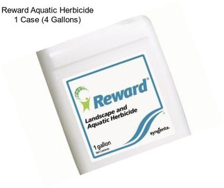 Reward Aquatic Herbicide 1 Case (4 Gallons)