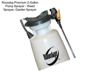 Roundup Premium 2-Gallon Pump Sprayer - Weed Sprayer, Garden Sprayer