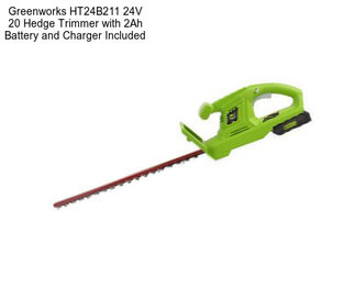 Greenworks HT24B211 24V 20\