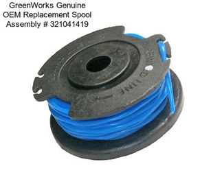 GreenWorks Genuine OEM Replacement Spool Assembly # 321041419