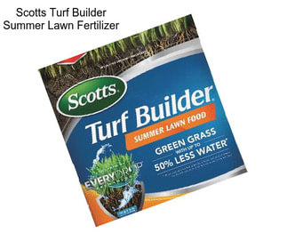 Scotts Turf Builder Summer Lawn Fertilizer