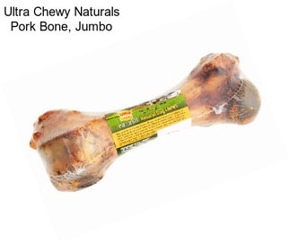 Ultra Chewy Naturals Pork Bone, Jumbo