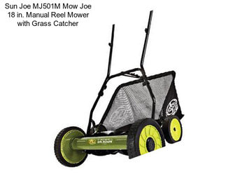 Sun Joe MJ501M Mow Joe 18 in. Manual Reel Mower with Grass Catcher