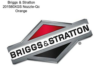 Briggs & Stratton 201580XGS Nozzle-Qc Orange