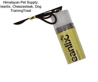 Himalayan Pet Supply; leanlix, Cheezesteak, Dog TrainingTreat