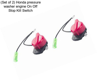 (Set of 2) Honda pressure washer engine On Off Stop Kill Switch