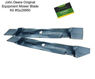 John Deere Original Equipment Mower Blade Kit #Gy20850