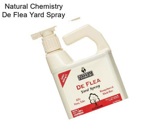 Natural Chemistry De Flea Yard Spray