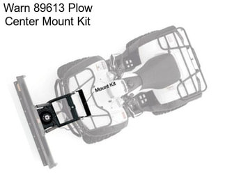 Warn 89613 Plow Center Mount Kit