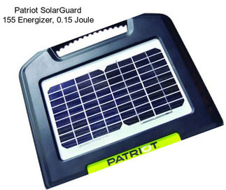 Patriot SolarGuard 155 Energizer, 0.15 Joule