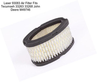 Laser 93083 Air Filter Fits Tecumseh 33263 33268 John Deere M49746