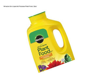 Miracle-Gro Liquid All Purpose Plant Food, 32oz