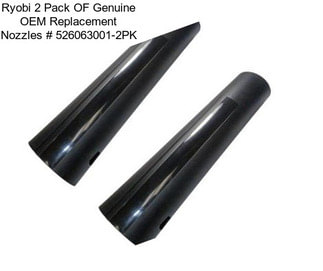 Ryobi 2 Pack OF Genuine OEM Replacement Nozzles # 526063001-2PK