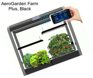 AeroGarden Farm Plus, Black