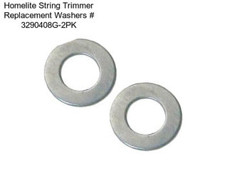 Homelite String Trimmer Replacement Washers # 3290408G-2PK