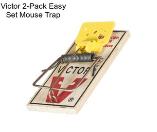 Victor 2-Pack Easy Set Mouse Trap