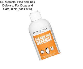 Dr. Mercola, Flea and Tick Defense, For Dogs and Cats, 8 oz (pack of 6)