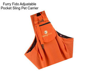 Furry Fido Adjustable Pocket Sling Pet Carrier