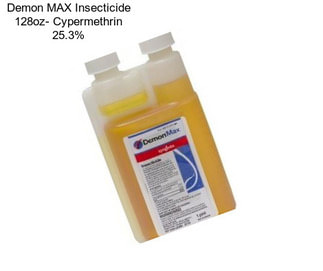 Demon MAX Insecticide 128oz- Cypermethrin 25.3%