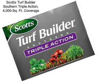 Scotts Turf Builder Southern Triple Action, 4,000-Sq. Ft. Coverage