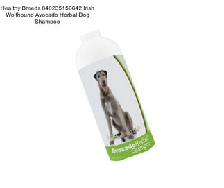 Healthy Breeds 840235156642 Irish Wolfhound Avocado Herbal Dog Shampoo