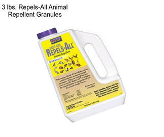 3 lbs. Repels-All Animal Repellent Granules