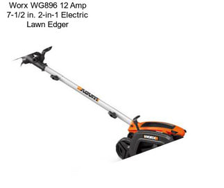Worx WG896 12 Amp 7-1/2 in. 2-in-1 Electric Lawn Edger