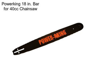 Powerking 18 in. Bar for 40cc Chainsaw