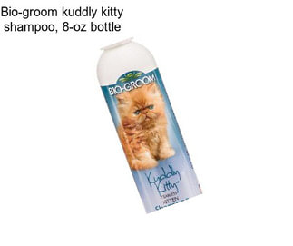 Bio-groom kuddly kitty shampoo, 8-oz bottle