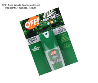 OFF! Deep Woods Sportsmen Insect Repellent I, 1 Ounces, 1 count