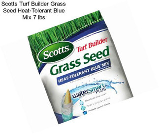 Scotts Turf Builder Grass Seed Heat-Tolerant Blue Mix 7 lbs