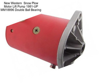 New Western  Snow Plow Motor Lift Pump 1981-UP MM18896 Double Ball Bearing