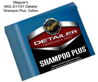 Meguiar\'s MGL-D11101 Detailer Shampoo Plus, Gallon