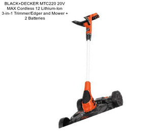 BLACK+DECKER MTC220 20V MAX Cordless 12\