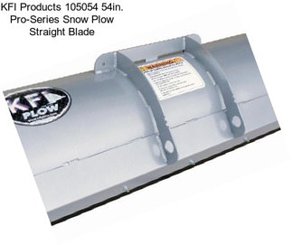 KFI Products 105054 54in. Pro-Series Snow Plow Straight Blade