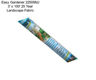 Easy Gardener 22505MJ 3\' x 100\' 25 Year Landscape Fabric