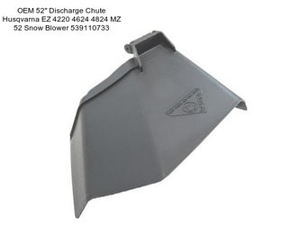 OEM 52\'\' Discharge Chute Husqvarna EZ 4220 4624 4824 MZ 52 Snow Blower 539110733