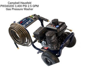 Campbell Hausfeld PW340200 3,400 PSI 2.5 GPM Gas Pressure Washer