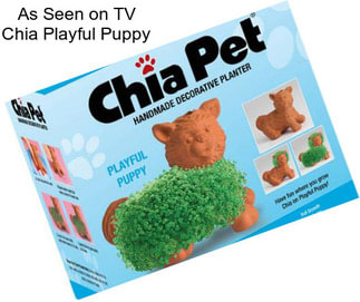 As Seen on TV Chia Playful Puppy