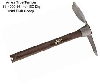 Ames True Temper 1114200 16-Inch EZ Dig Mini Pick Scoop