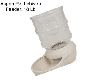 Aspen Pet Lebistro Feeder, 18 Lb